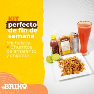 Chips con Sabor Amaranto y Chipotle